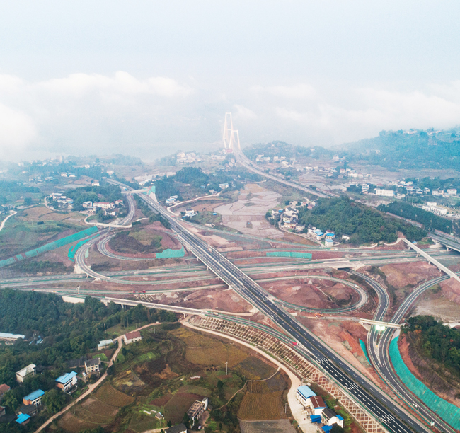 10-廣安市過境高速公路東...